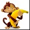 Сувенир -Бананаа-
Подарок от Tanet
Пускай эта обезьянка дарит весь год улыбку и позитив! :) ;)